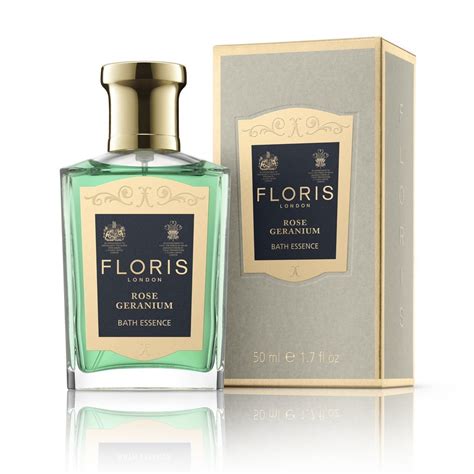 floris rose geranium perfume sample.